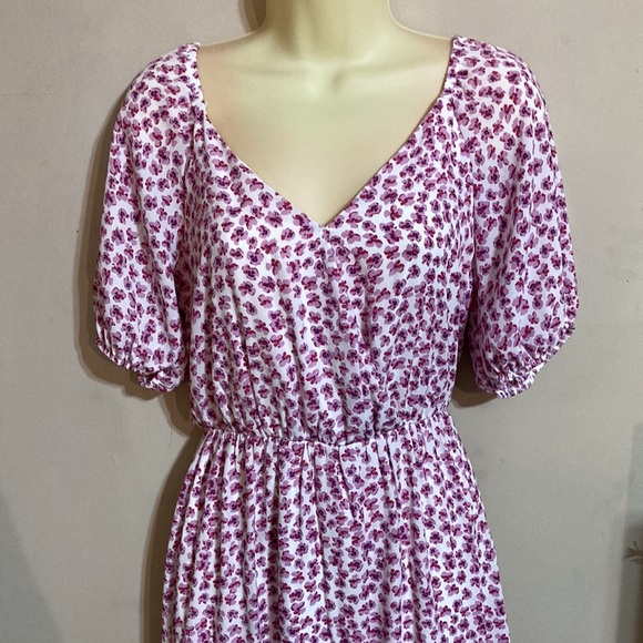 Sienna Sky beautiful pink pansy design size small dress. Beautiful Easter dress. - Picture 3 of 7